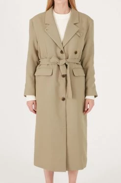STORETS CLOTHING Teresa Long Belt Coat