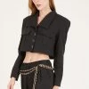 STORETS Reagan Cargo Pockets Crop Jacket
