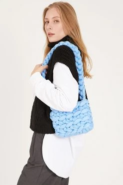 STORETS ACCESSORIES Yvette Chunky Knitted Shoulder Bag
