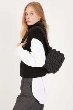 STORETS Yvette Chunky Knitted Shoulder Bag