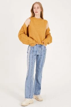 STORETS CLOTHING Melany Cable Knit Bolero With Top Set