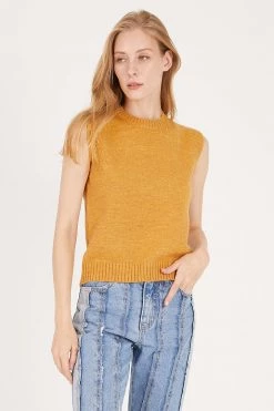 STORETS CLOTHING Melany Cable Knit Bolero With Top Set