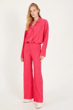 STORETS Maria Oversized Plisse Shirt BEST-SELLERS