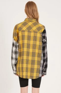 STORETS CLOTHING Clara Multi Color Plaid Oversized Shirt