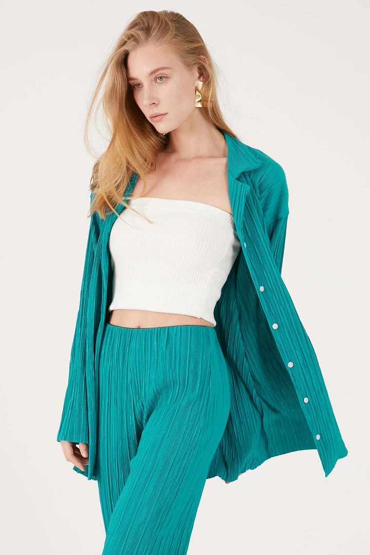STORETS BEST-SELLERS Maria Oversized Plisse Shirt