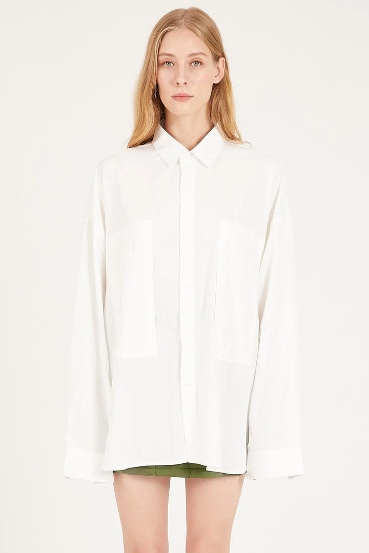 STORETS CLOTHING Ale Flannel Boyfriend Shirt