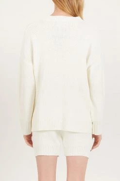 STORETS Influencer Knitwear Kenna Crew Neck Sweater And Shorts Set