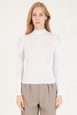 STORETS Peyton Shirring Sleeves Top CLOTHING