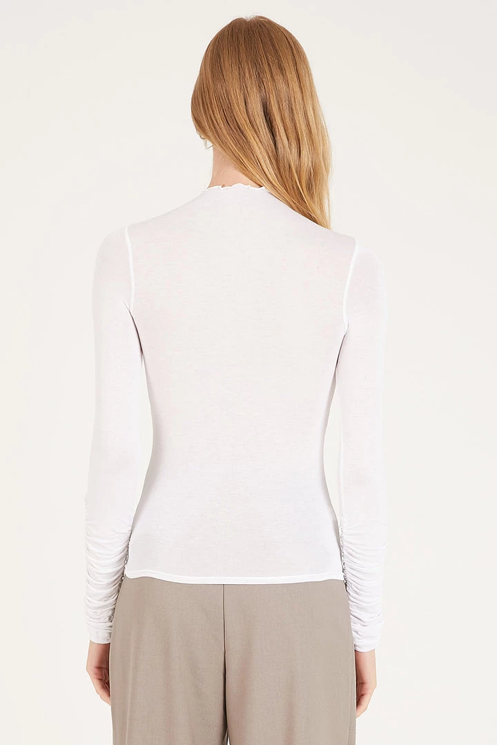 STORETS Peyton Shirring Sleeves Top CLOTHING