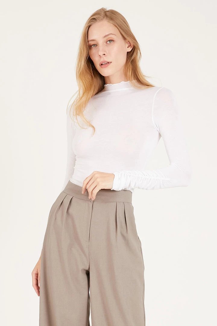 STORETS Peyton Shirring Sleeves Top CLOTHING