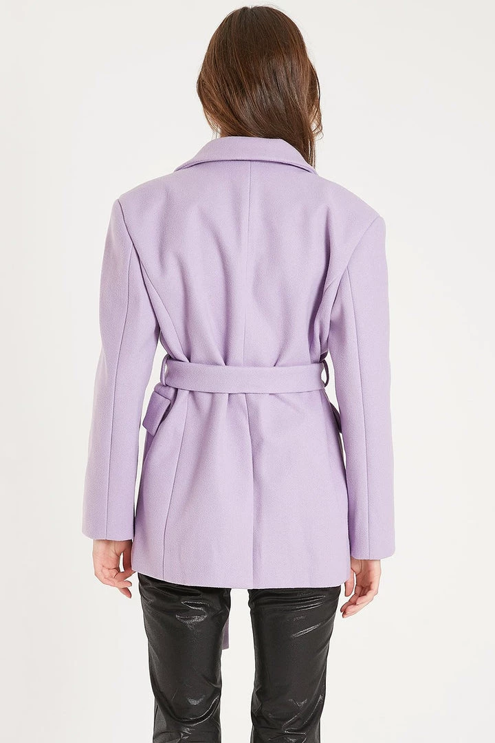 Vitaliia Nancy Wool Blend Blazer Coat