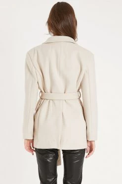 STORETS Nancy Wool Blend Blazer Coat