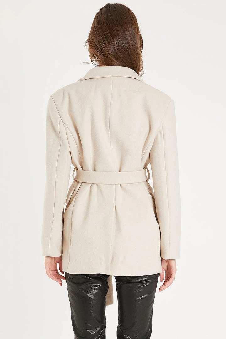 STORETS Nancy Wool Blend Blazer Coat