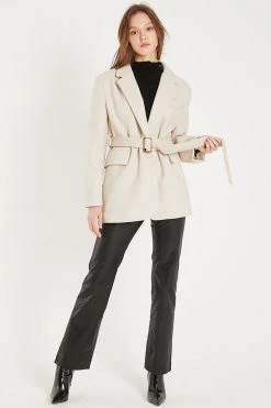 STORETS Nancy Wool Blend Blazer Coat