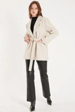 STORETS Nancy Wool Blend Blazer Coat
