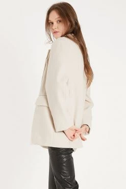 STORETS Nancy Wool Blend Blazer Coat