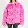 STORETS CLOTHING Parker Faux Fur Oversized Shacket