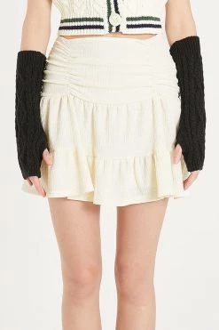 STORETS Lessie Ruffle Layered Mini Skirt CLOTHING