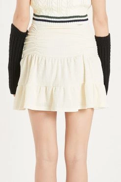 STORETS Lessie Ruffle Layered Mini Skirt CLOTHING