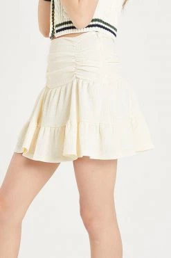 STORETS Lessie Ruffle Layered Mini Skirt CLOTHING