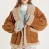 STORETS Ava Faux Shearling Jacket