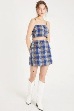 STORETS Remi Tweed Hline Skirt