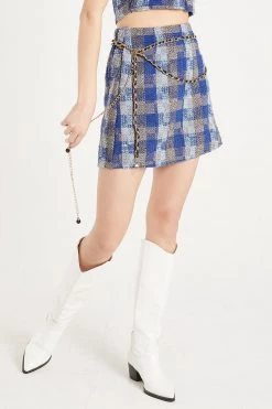 STORETS Remi Tweed Hline Skirt