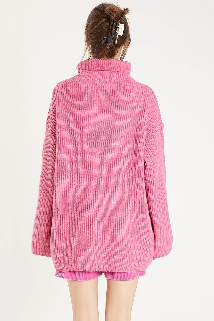 STORETS Serena Turtleneck Oversized Sweater CLOTHING