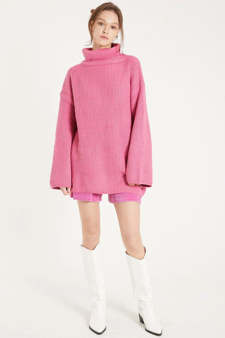 STORETS Serena Turtleneck Oversized Sweater CLOTHING