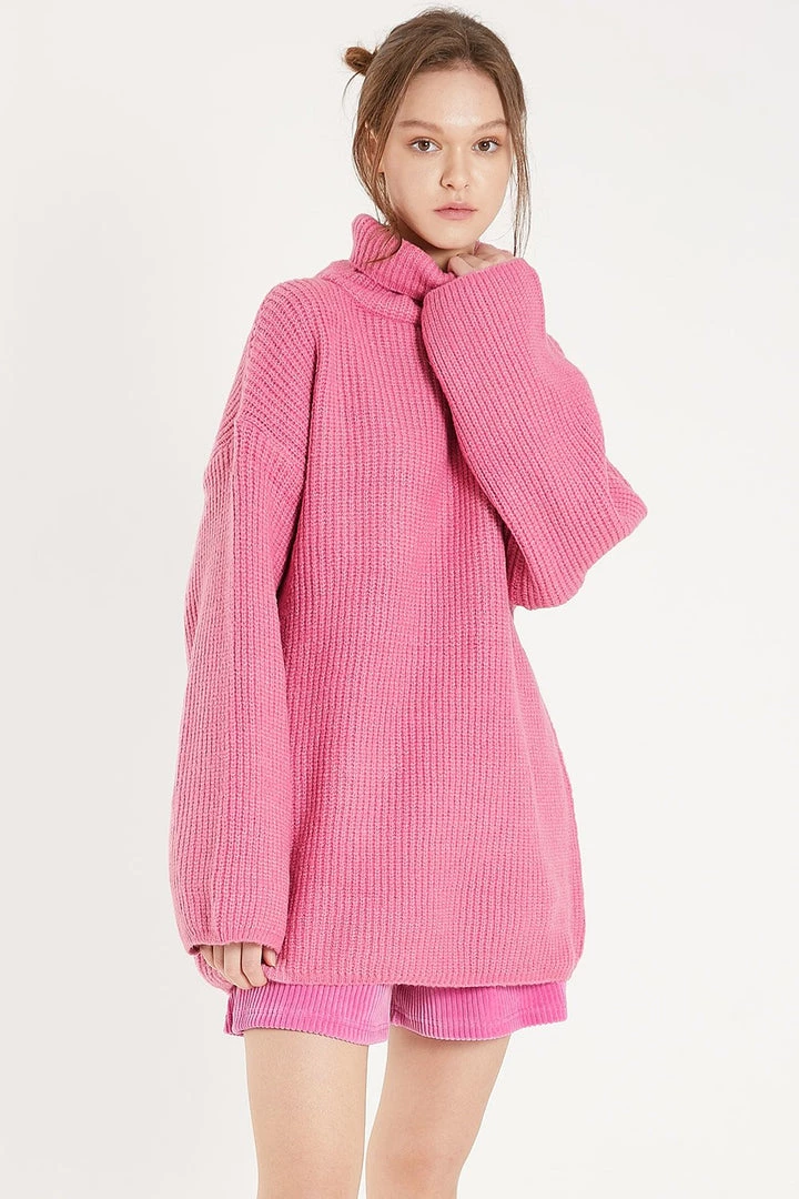 Vitaliia Knitwear Serena Turtleneck Oversized Sweater