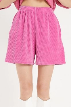 STORETS Brianna Velvet Corduroy Shorts