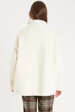 STORETS Danya Denim Shearling Jacket CLOTHING