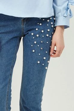 STORETS SALE Selina Pearl Denim Jeans