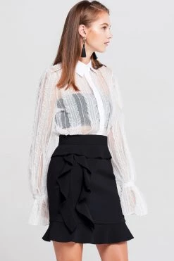 STORETS SALE Shailene Ruffle Mini Skirt CLOTHING