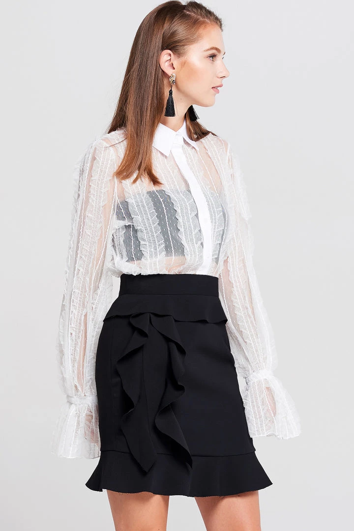 STORETS SALE Shailene Ruffle Mini Skirt CLOTHING