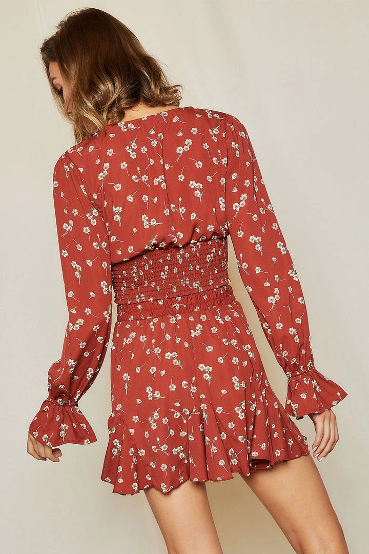 STORETS Sarah Floral Ruffle Skirt