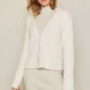 STORETS CLOTHING Deva Textured Sweater Cardigan