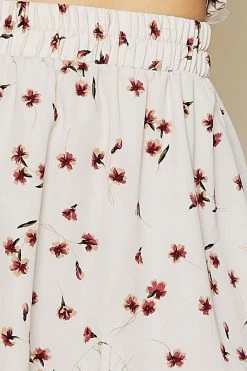 STORETS Sarah Floral Ruffle Skirt