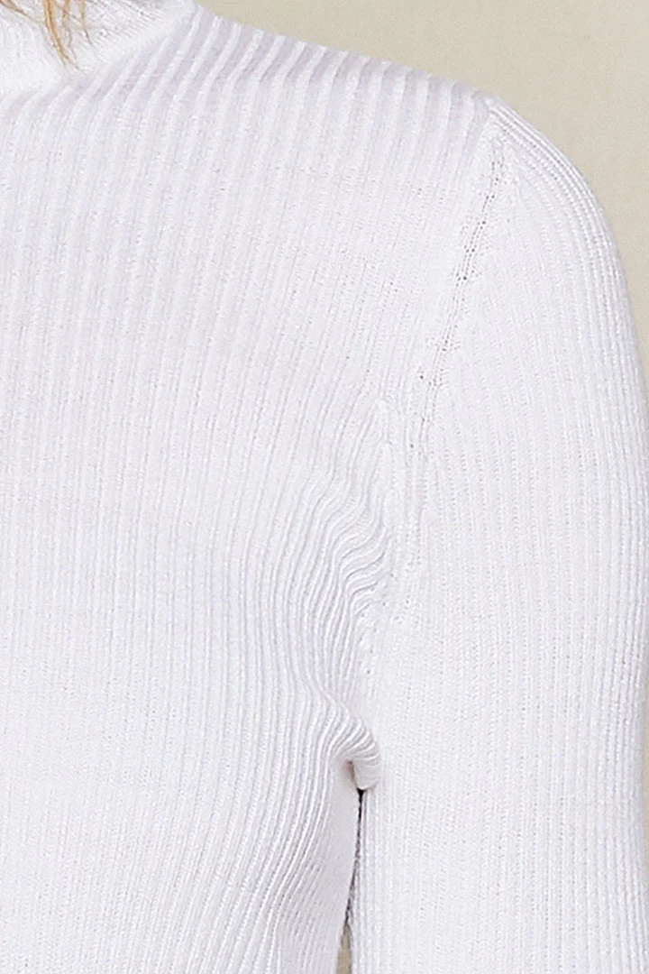 STORETS Irina Ribbed Turtleneck Top CLOTHING