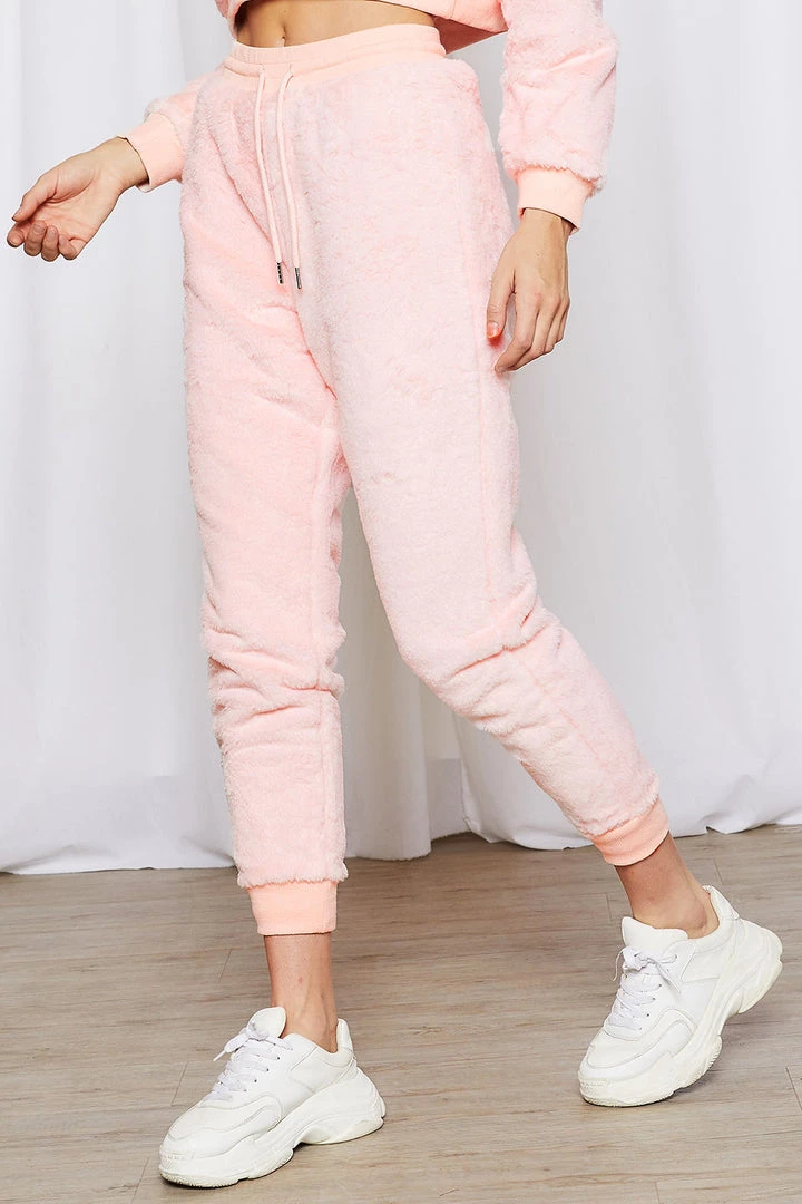 STORETS SALE Lily Fuzzy Jogger Pants CLOTHING