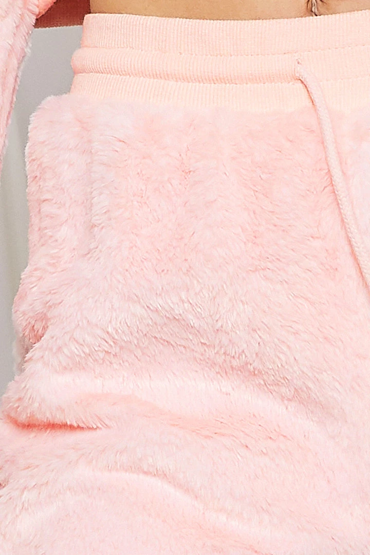 STORETS SALE Lily Fuzzy Jogger Pants CLOTHING