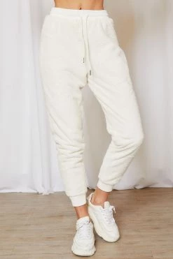 STORETS SALE Lily Fuzzy Jogger Pants CLOTHING
