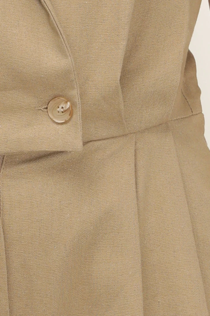 STORETS Aubree Linen Romper