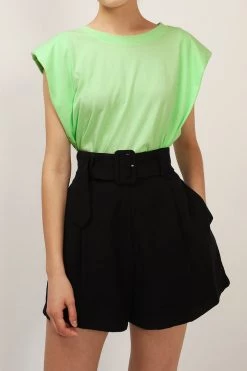 STORETS BEST-SELLERS Elena Padded Shoulder T-shirt