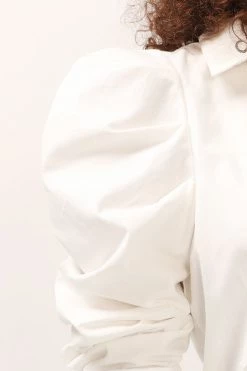 STORETS SALE CLOTHING Eliza Structured Puff Sleeve Shirt