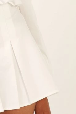 STORETS SALE CLOTHING Eliza Structured Puff Sleeve Shirt