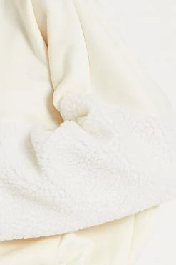 STORETS Kendall Boucle Sleeve Sweatshirt CLOTHING