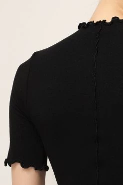 STORETS SALE Anna Lettuce Trim Crop Top CLOTHING