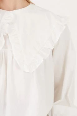 STORETS Cora Oversized Chelsea Collar Shirt CLOTHING