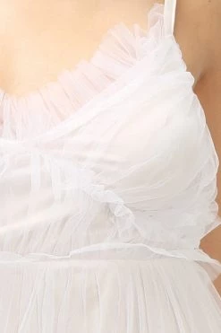 STORETS Amina Tiered Sheer Dress